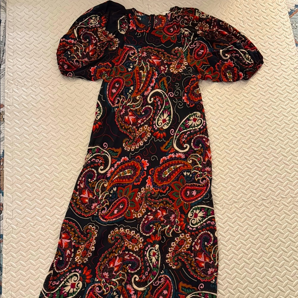 Anthropologie Kachel Puff Sleeve Dress - Picture 3 of 7